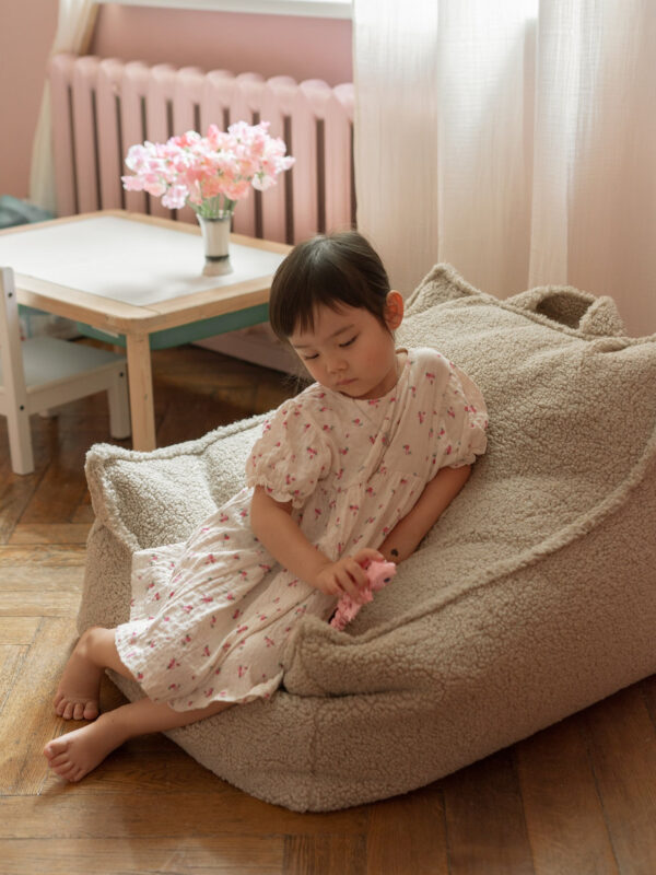 Wigiwama Zitzak Stoel - Biscuit Teddy - Afbeelding 8
