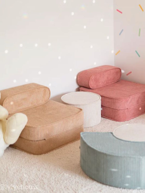 Wigiwama Flip Stoel - Pink Mousse Rib - Afbeelding 8