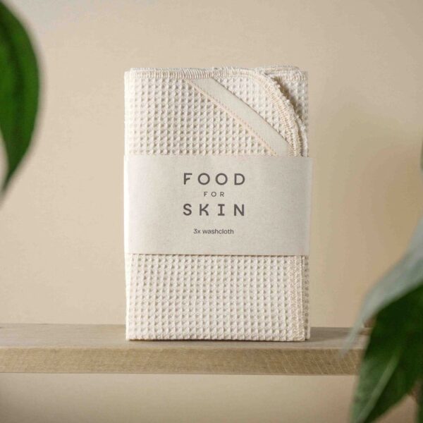 Food for Skin wasdoekjes set van 3 - Afbeelding 2