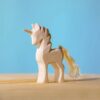 Bumbu Toys Baby Unicorn Naked handgemaakt hout houten speelgoed waldorf