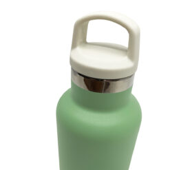 Smikkels dop wit groene RVS fles