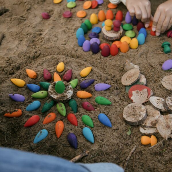 Grapat Mandala Rainbow Snowflakes (1)