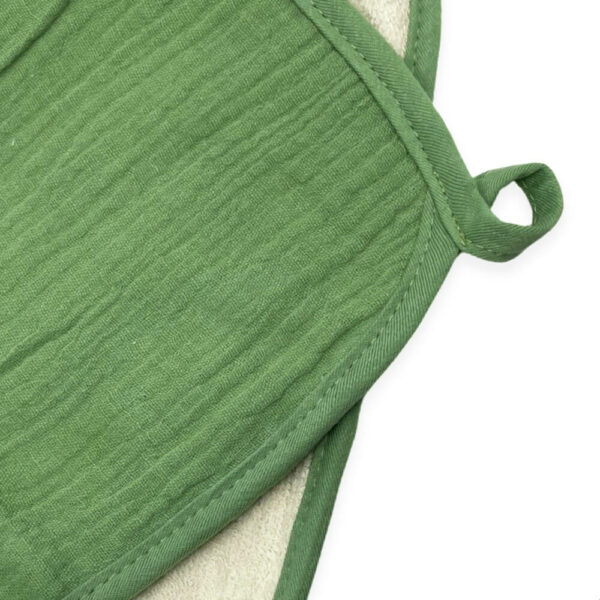 Smikkels babydoeken groen detail