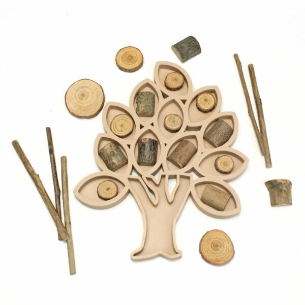 Kids Kabinet PLA vulvorm sorteerboom met hout
