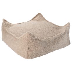 Wigiwama Poef Vierkant - Biscuit Teddy