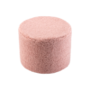 Wigiwama Poef Rond - Pink Guava Teddy