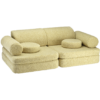 Wigiwama Settee Sofa - Matcha Teddy