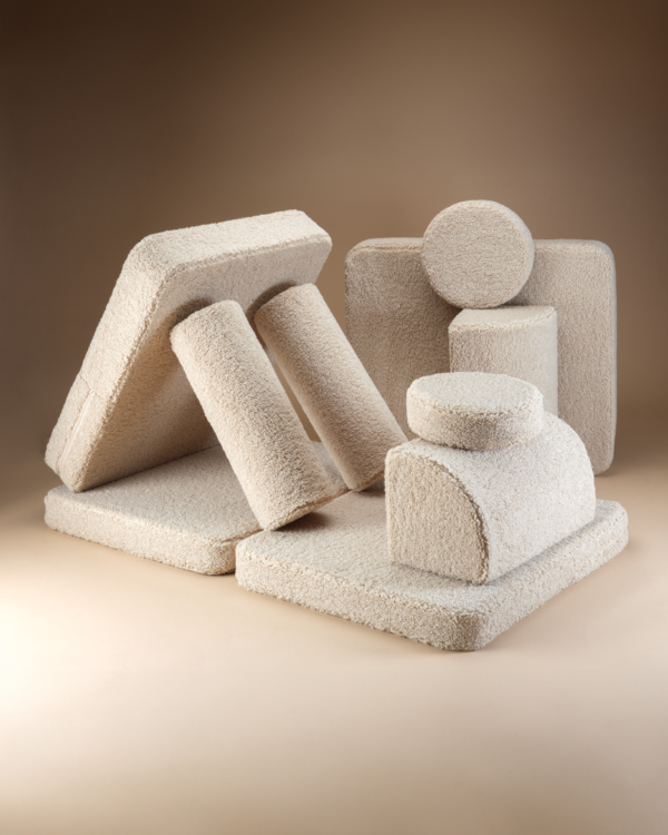 Wigiwama Settee Sofa - Biscuit Teddy - Afbeelding 3
