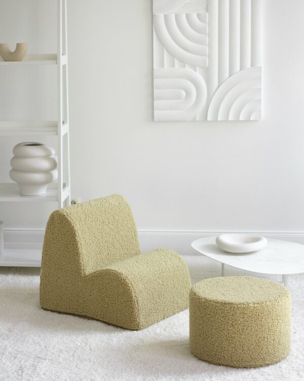 Wigiwama Stoel Wolk - Matcha Teddy - Afbeelding 3