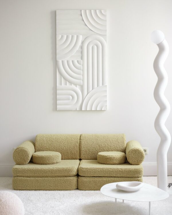 Wigiwama Settee Sofa - Matcha Teddy - Afbeelding 4