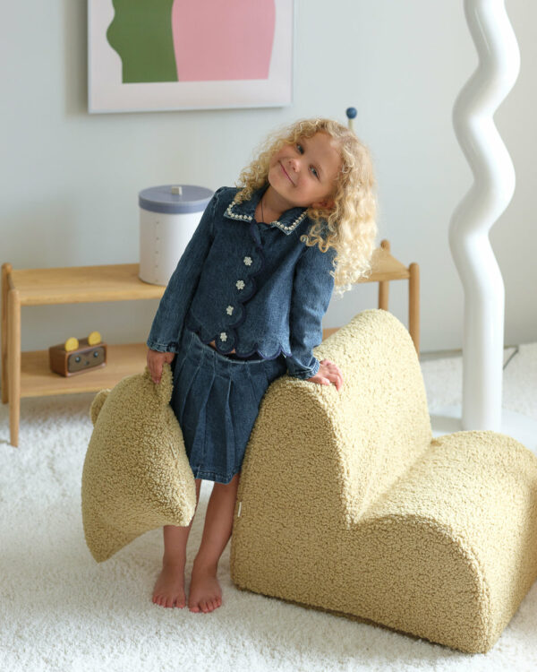 Wigiwama Stoel Wolk - Matcha Teddy - Afbeelding 7