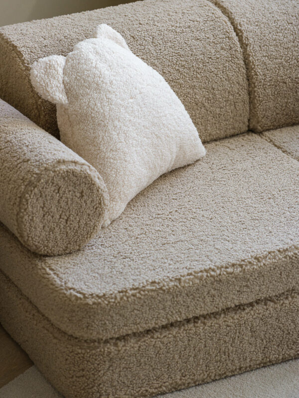 Wigiwama Settee Sofa - Biscuit Teddy - Afbeelding 8