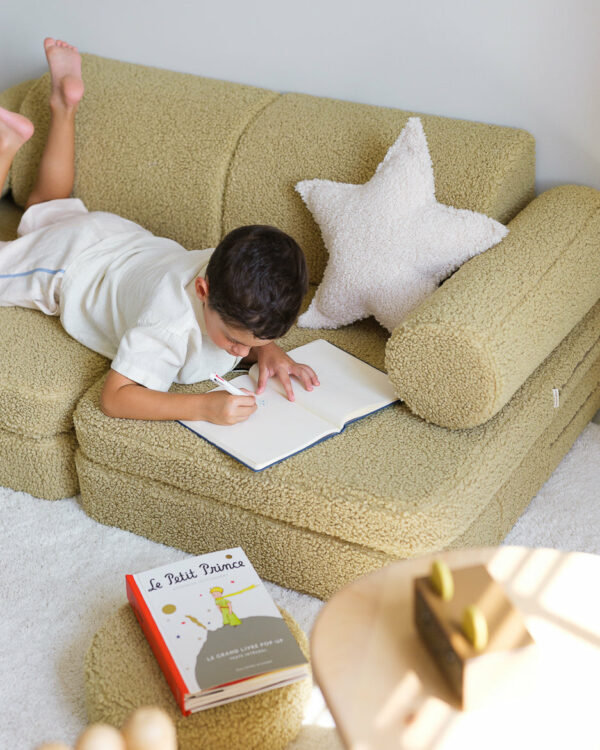 Wigiwama Settee Sofa - Matcha Teddy - Afbeelding 8