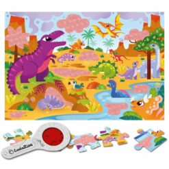 Ludattica secret puzzel dino gelegd