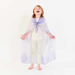 Sarah's Silks earth classic steen speelzijde cape