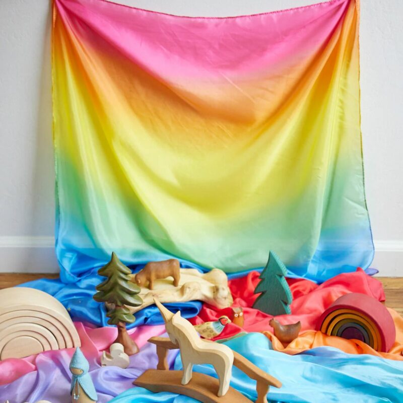 Sarah's Silks enchanted speelzijde play silk spelen