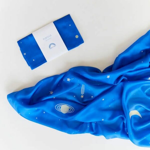 Sarah's Silks enchanted speelzijde starry night sterrenhemel