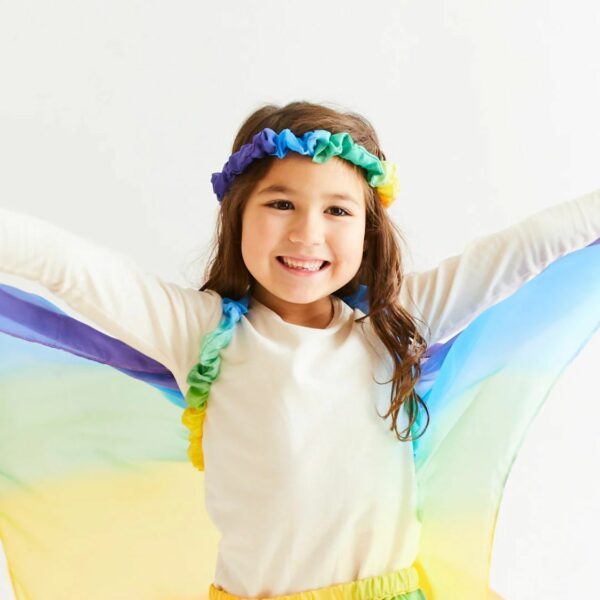 Sarah's Silks haarband regenboog