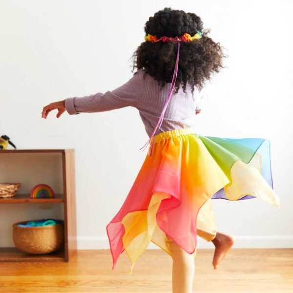 Sarah's Silks Regenboog Rokje - Afbeelding 2