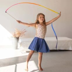 Sarah's Silks regenboog speellint kind binnen