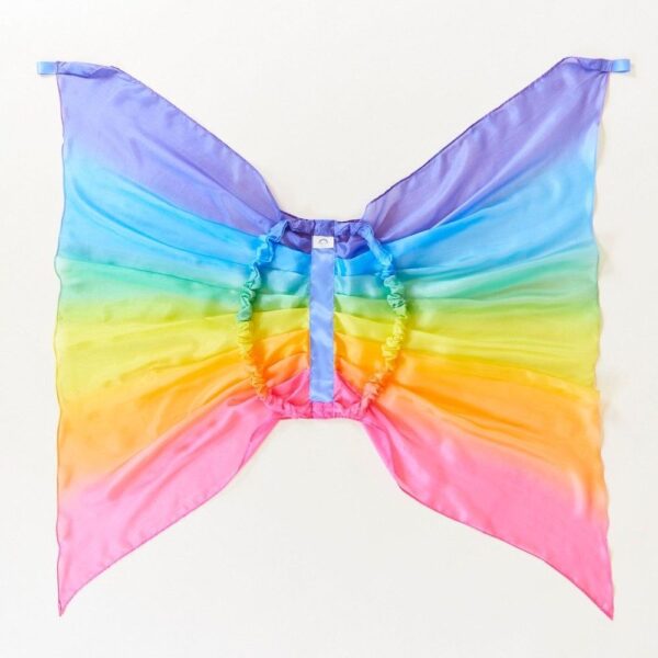 Sarah's Silks regenboog vleugels voorkant
