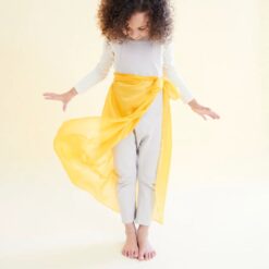 Sarah's Silks speelzijde goud rokje