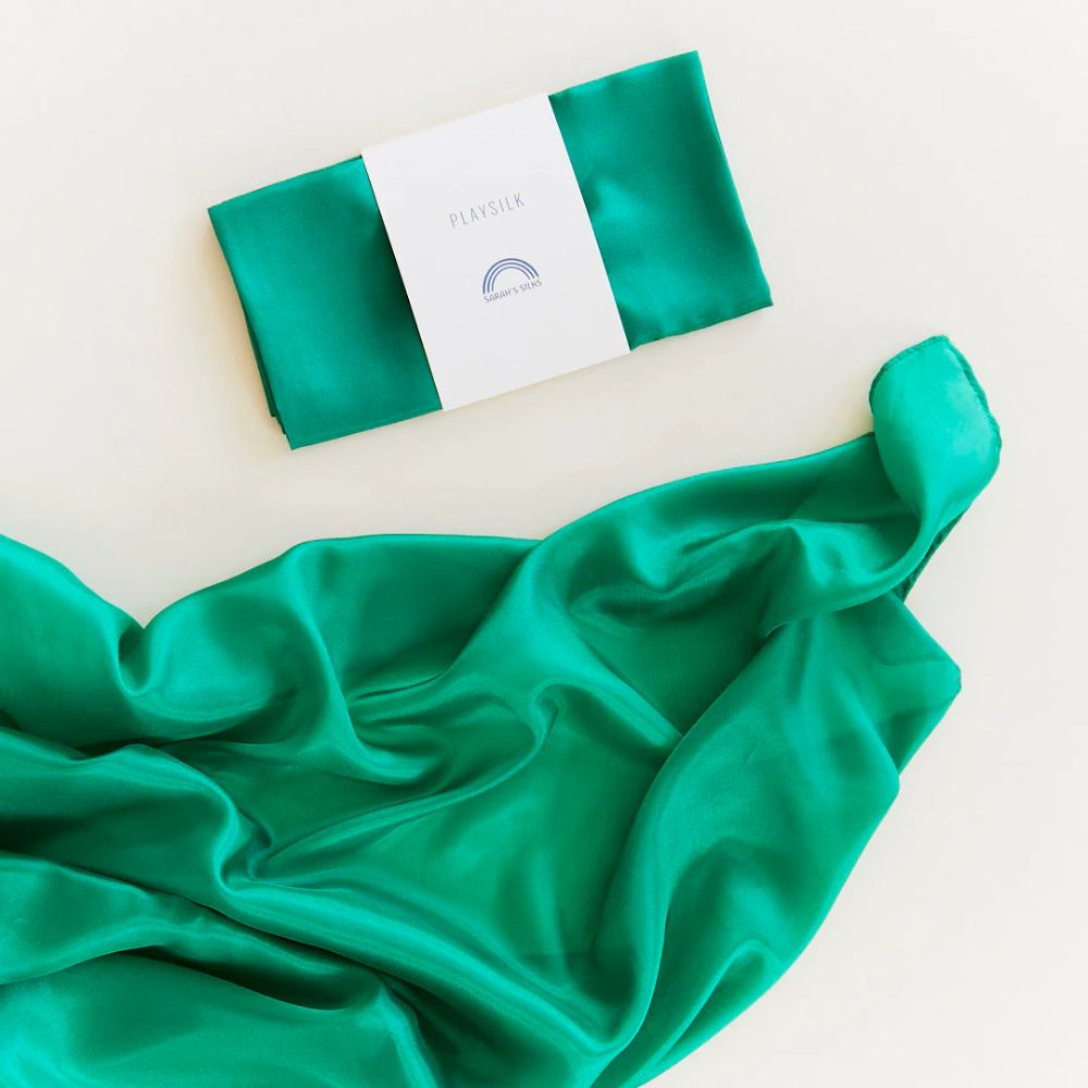 Sarah's Silks Classic Mini Speelzijde 54x54 Groen