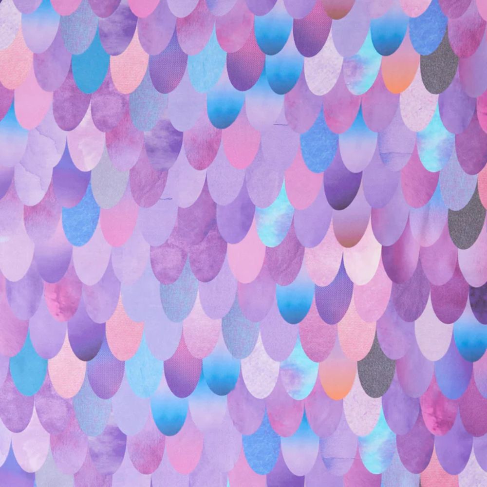 Sarah's Silks Dino Speelzijde 90x90 Paars