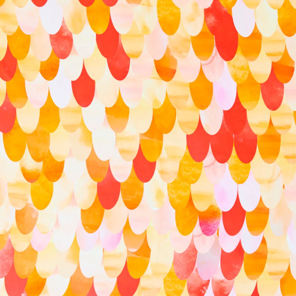 Sarah's Silks Dino Speelzijde 90x90 Rood