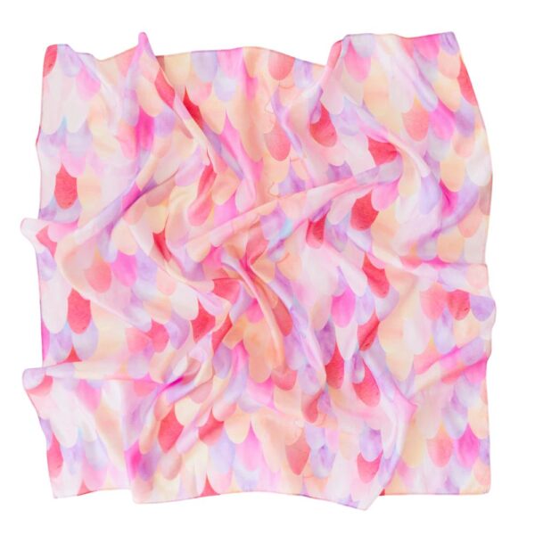 Sarah's Silks roze unicorn speelzijde