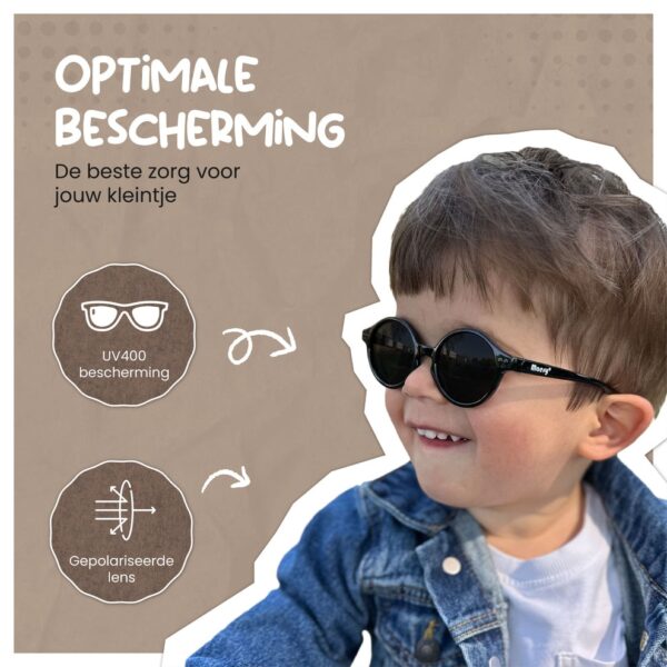 Maesy Kinderzonnebril Noah - 0 t/m 2 jaar - Afbeelding 4