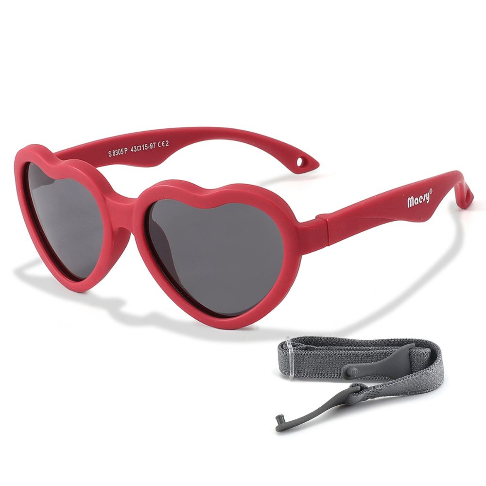 Maesy Kinderzonnebril Maes - 0 t/m 2 jaar Rood