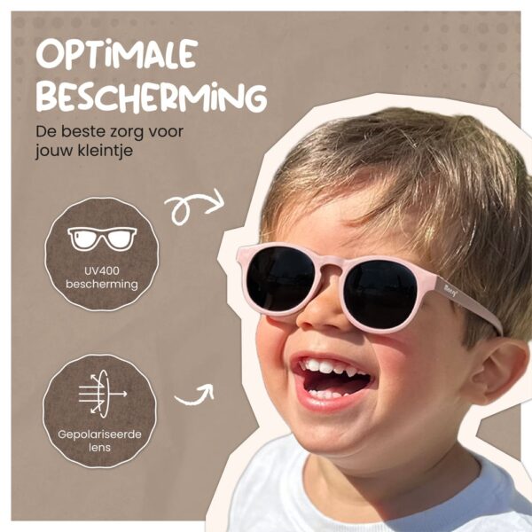 Maesy Kinderzonnebril Bowi - 1 t/m 3 jaar - Afbeelding 4