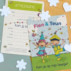 fien en teun - uitnodigingen