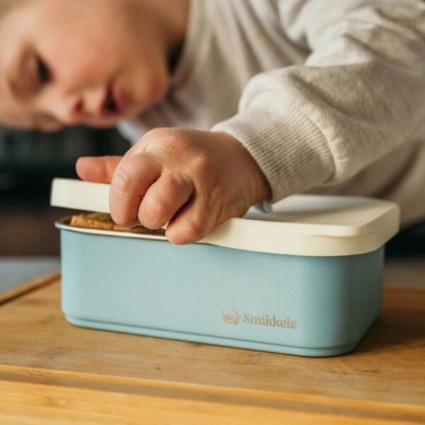 Smikkels Broodtrommel met siliconen deksel - Afbeelding 3