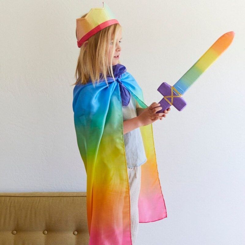 Sarah's Silks regenboog zwaard voor kinderen