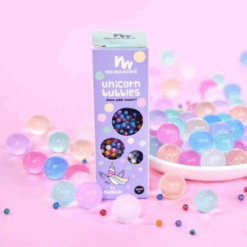 no nasties unicorn bubbles water beads