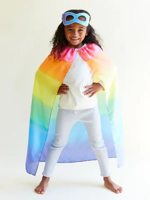 Sarah's Silks Regenboog Cape - Afbeelding 2