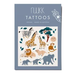 Nuukk tijdelijke kindertattoos safari