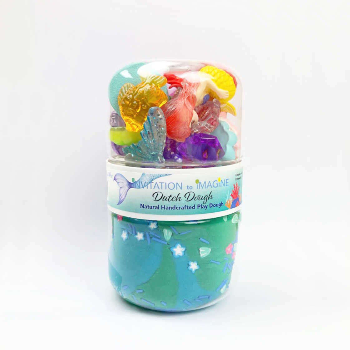 Dutch Dough Mermaid Playpot