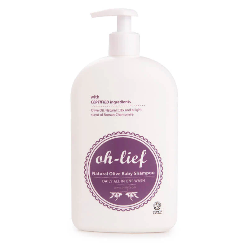 Oh-lief Natural Olive Baby Shampoo & Wash - 400ml