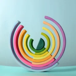 grote pastel regenboog