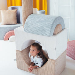 Wigiwama Rainbow Playset - Pink Mousse Rib - Afbeelding 3